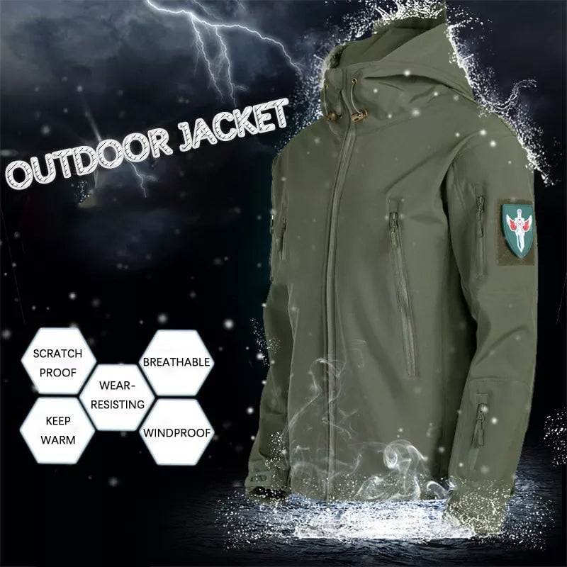 (🔥HOT SALE NOW 49% OFF) - Men's Windproof Waterproof Jacket