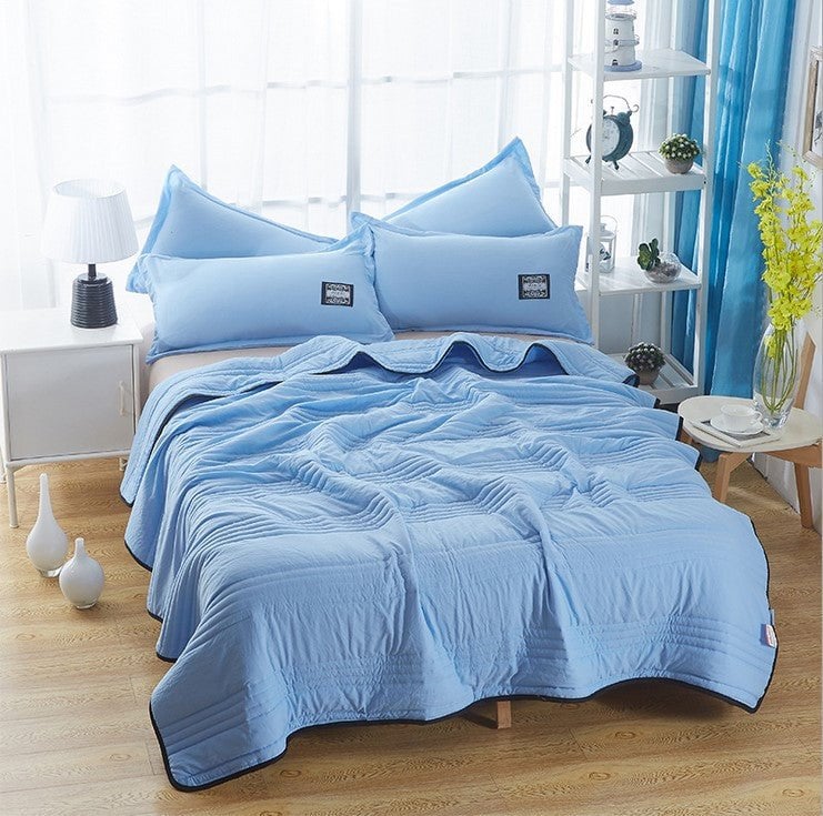 ❄️Perfect For Summer-Cool Ice Silk Summer Time Air  Blanket Queen King Size