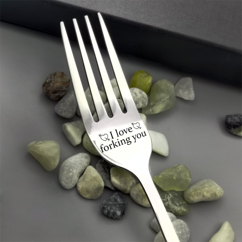 🎅Engraved Fork - Best Funny Gift For Loved One