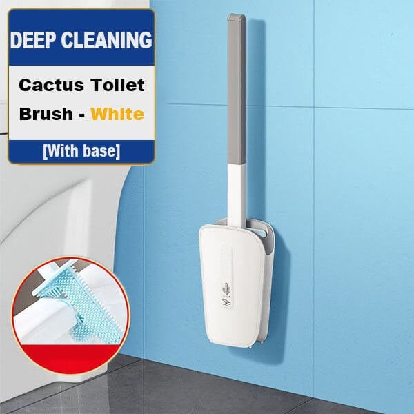 🔥No Dead Corner Cactus Toilet Brush !