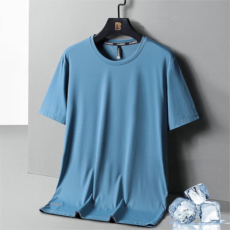 🔥SUMMER HOT SALE - 49% OFF🔥Ice Silk Round Neck T-Shirt