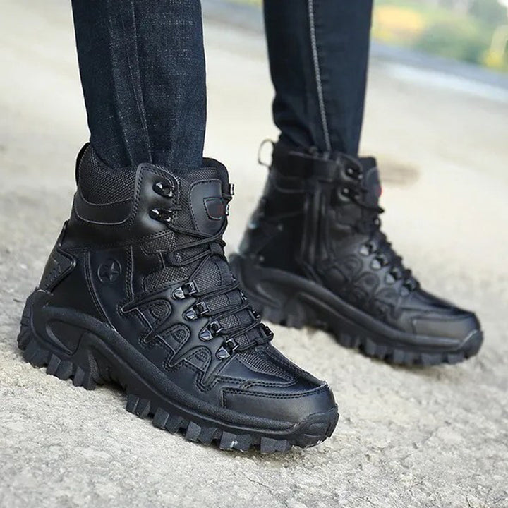 Men Outdoor Waterproof Non-Slip Hiking Boots Combat Boots - Free shipping worldwide!